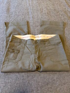 Maurices Olive Green Cotton Pants